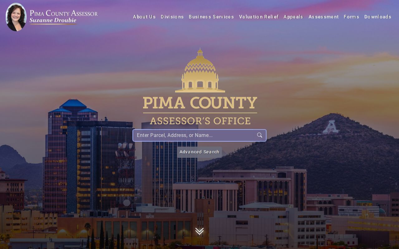 Marana street directory Pima County Assessor address search