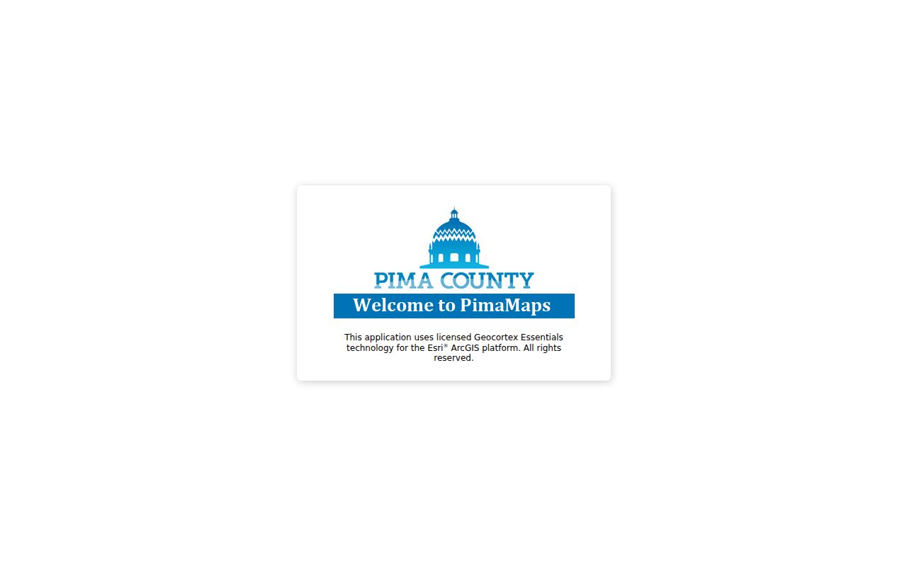 Marana street directory PimaMaps parcel viewer