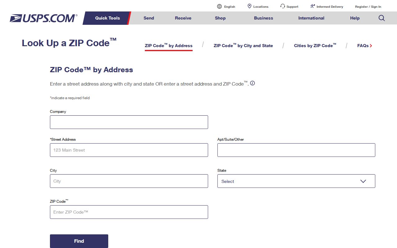 Marana ZIP code directory USPS address lookup